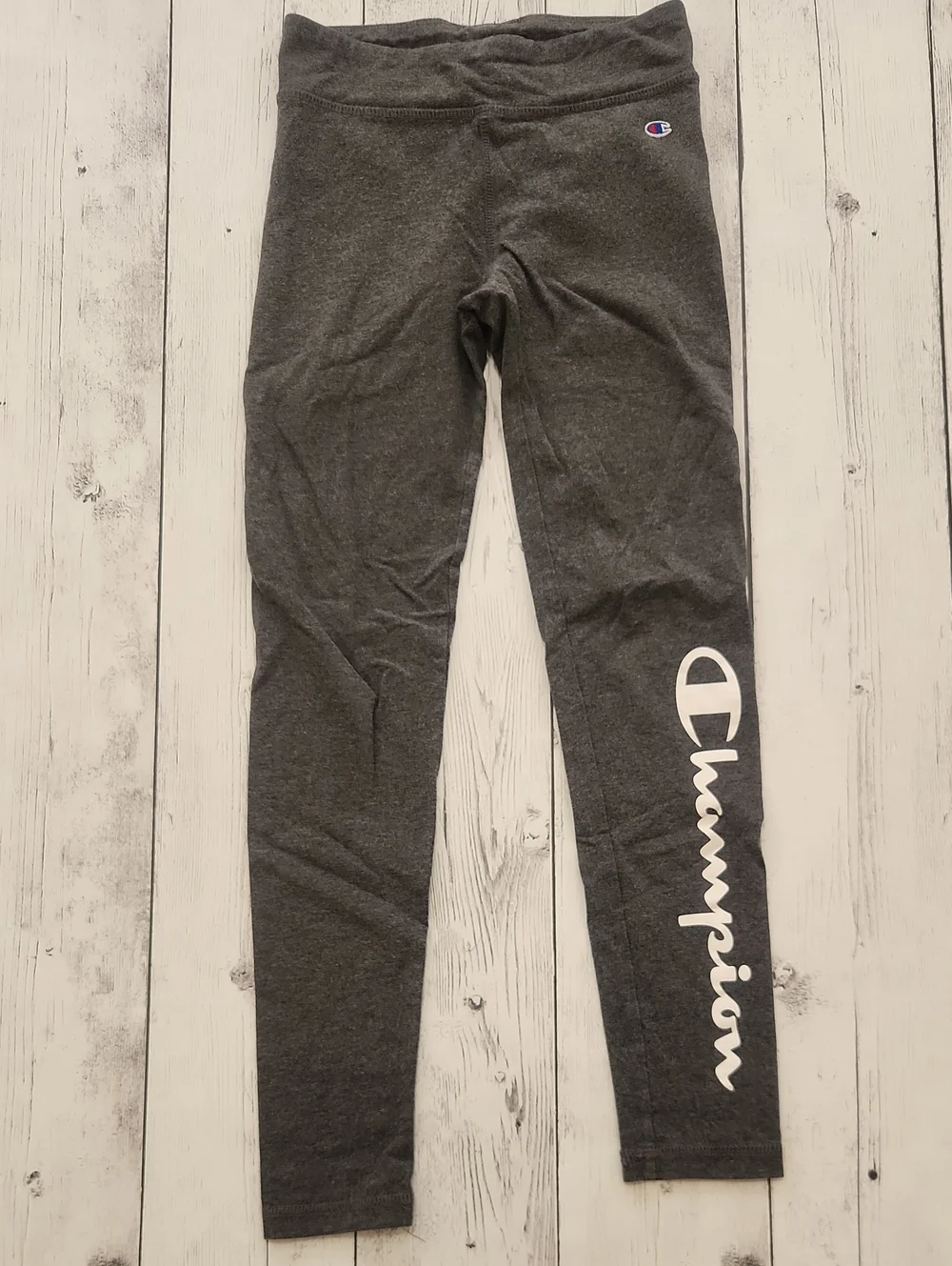 Champions Girls Size Small Heathered Gray Leggings